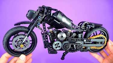 آموزش ساخت لگو کاردستی ساخت کاردستی موتور سیکلت سنگین