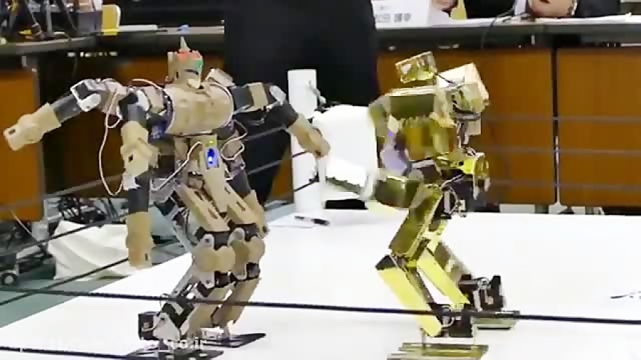 جنگ واقعی ربات های مبارز